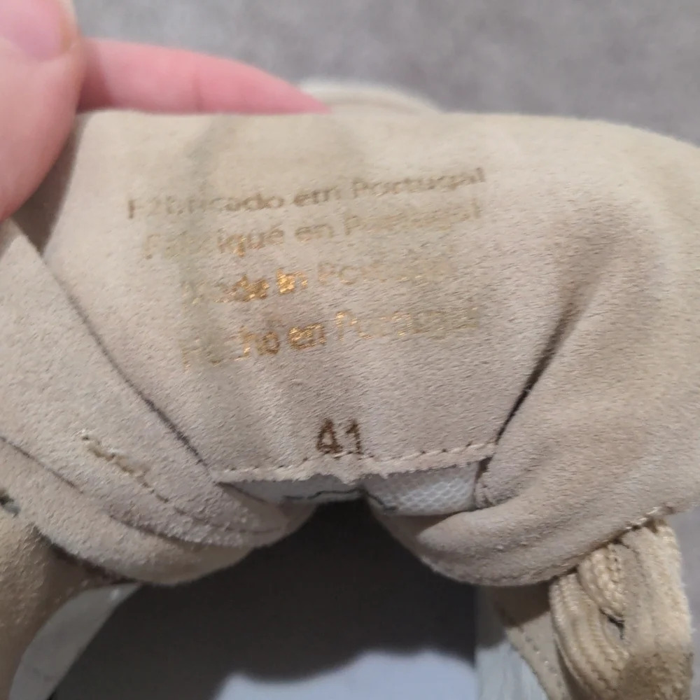 Bronx Jaxstar Trainer Sneaker‎ Tan Suede Platform Sneakers Size 41 - Picture 9 of 11